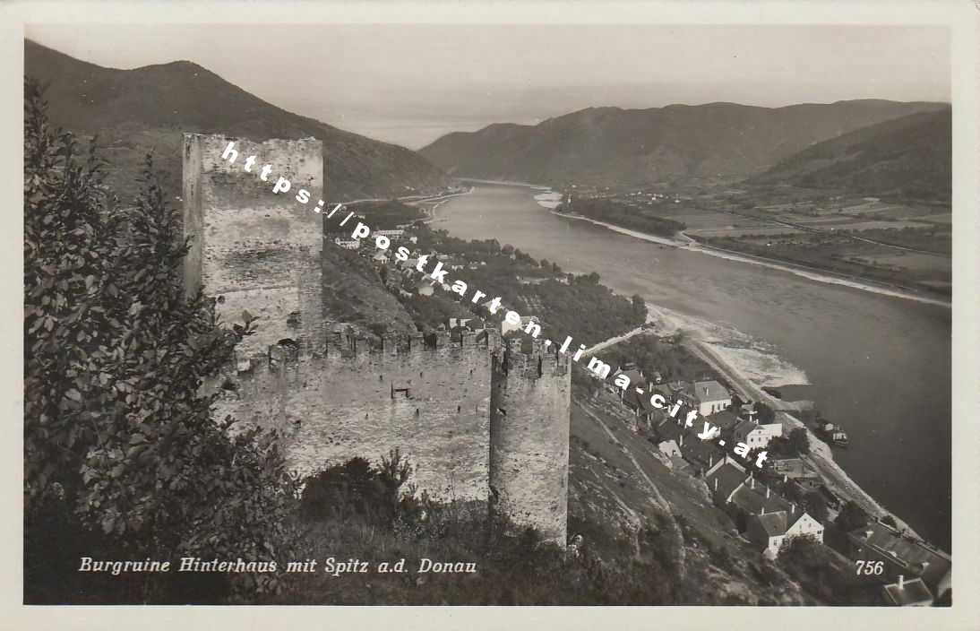 Spitz Ruine Hinterhaus 1943